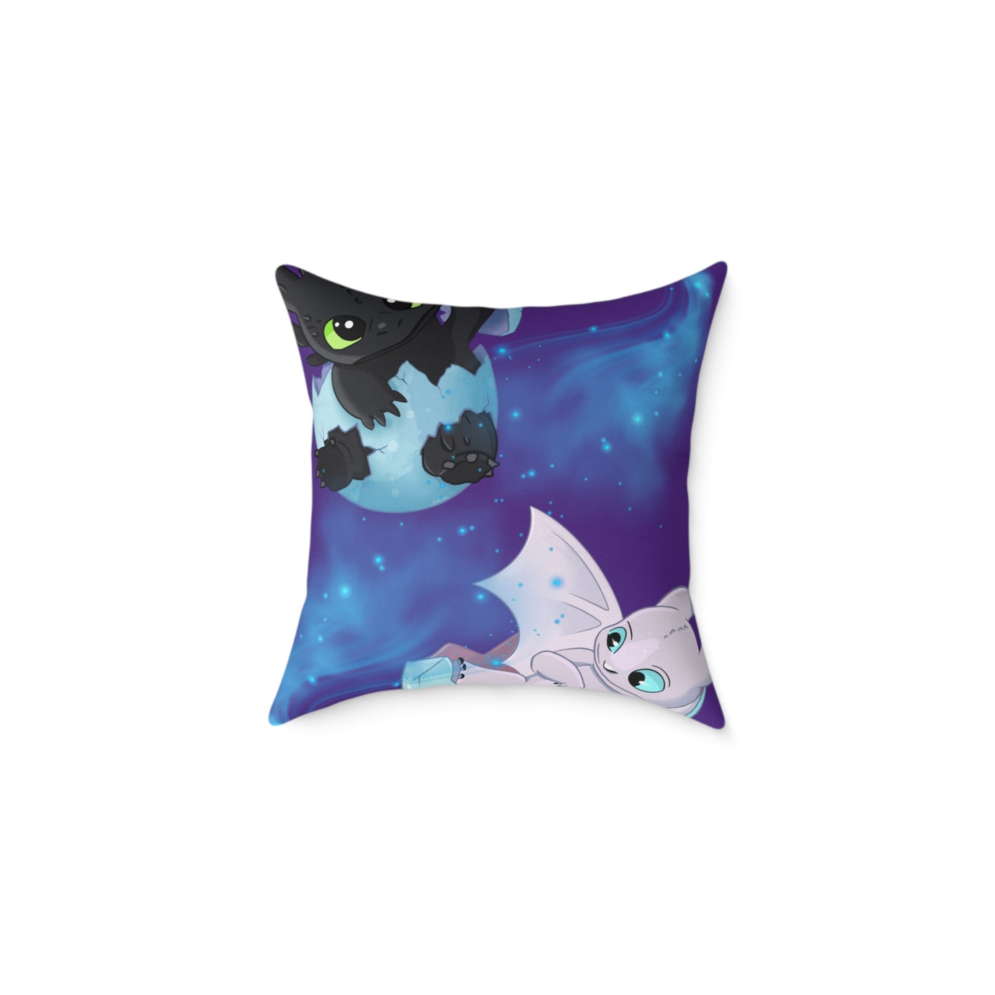 Cute Dragon Themed Decorative Pillow, Kids Room Decor, Fantasy Home Accent, Cozy Throw Pillow, Gift for Dragon Lovers and Fans