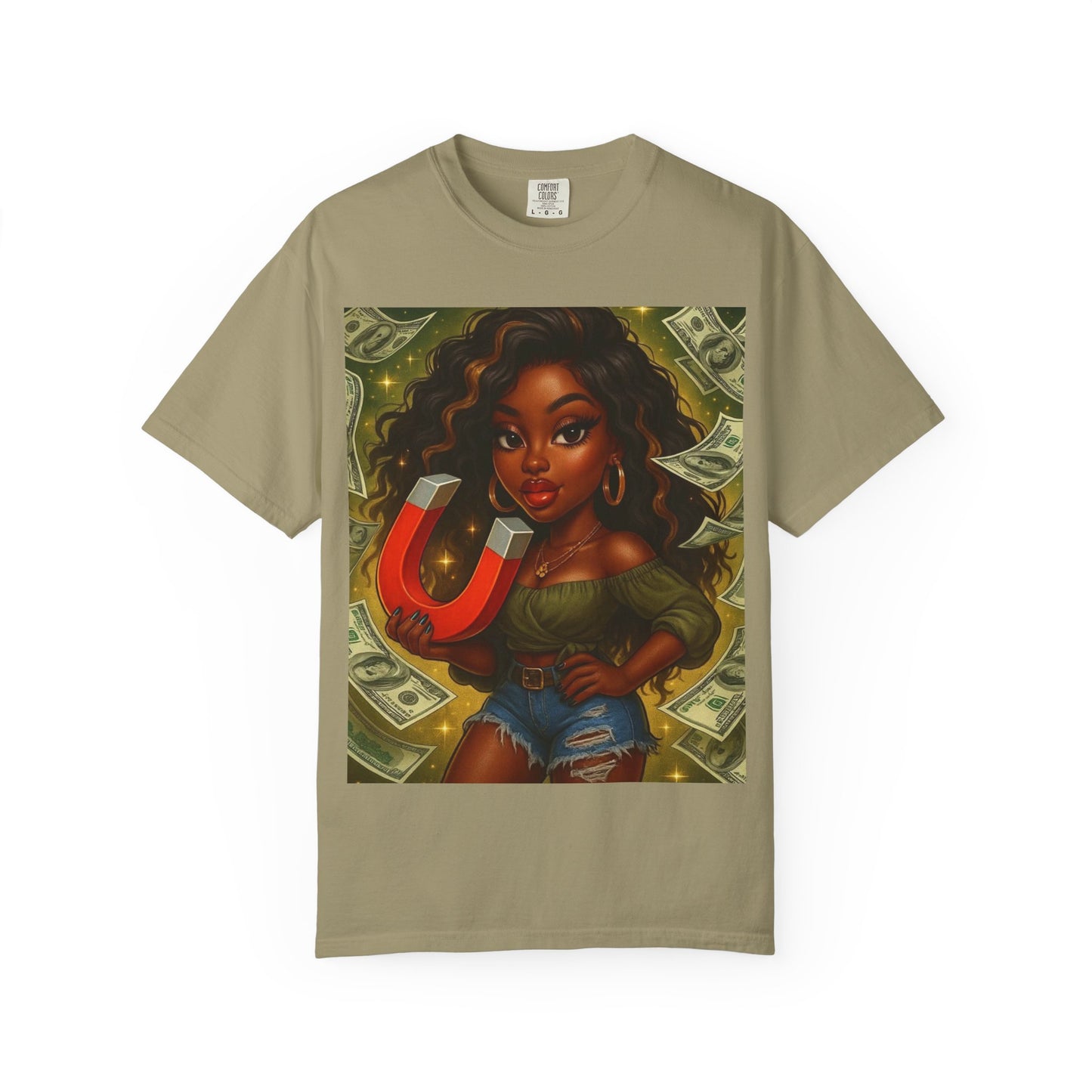 Magnet Money T-Shirt, Unisex Gift, Fashionable Tee, Casual Wear, Unique Graphic Design, Birthday, Motivational Apparel