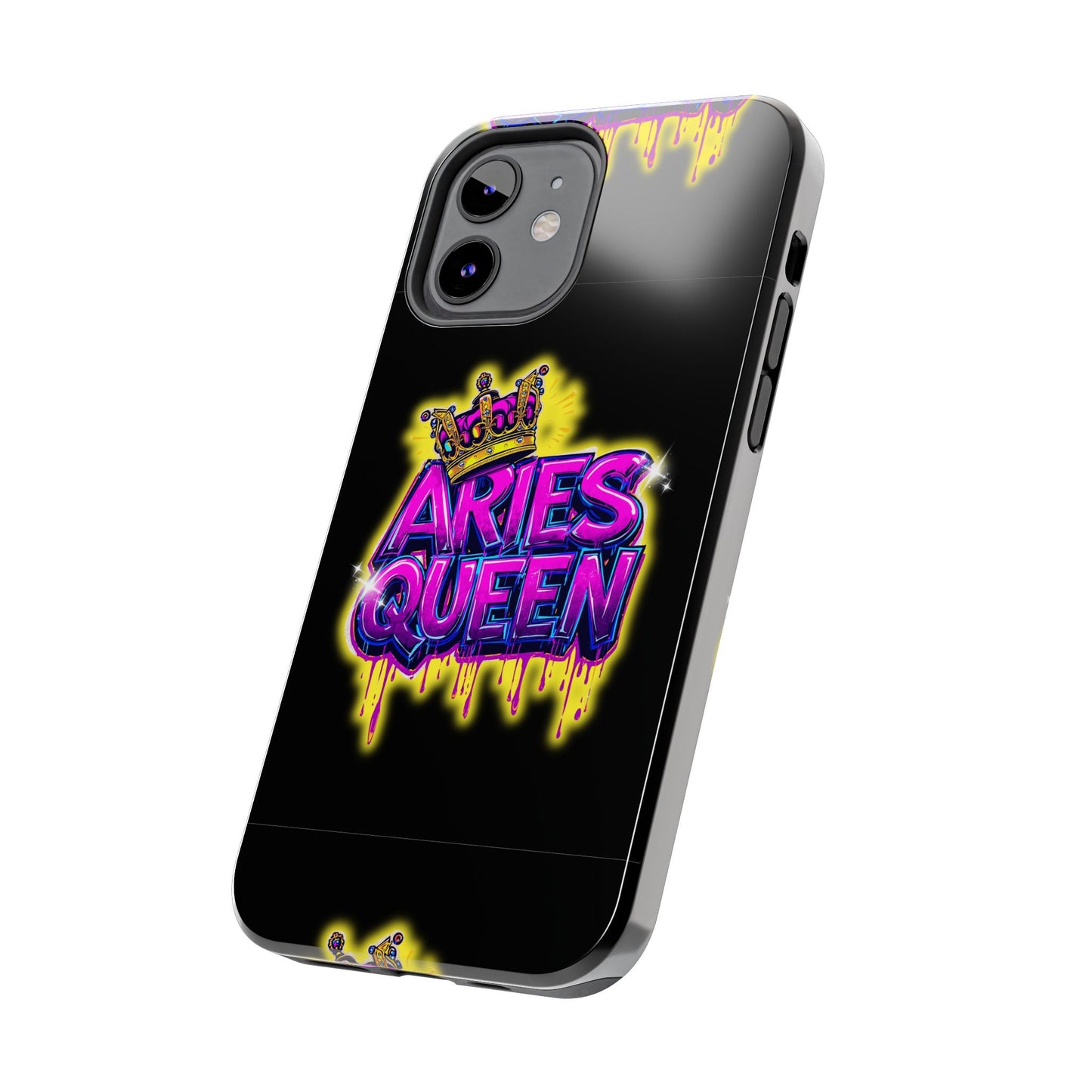 Aries Queen Tough Phone Cases - Vivid Design, Durable Protection, Aries Gifts, Astrology Accessories, Colorful Phone Cover