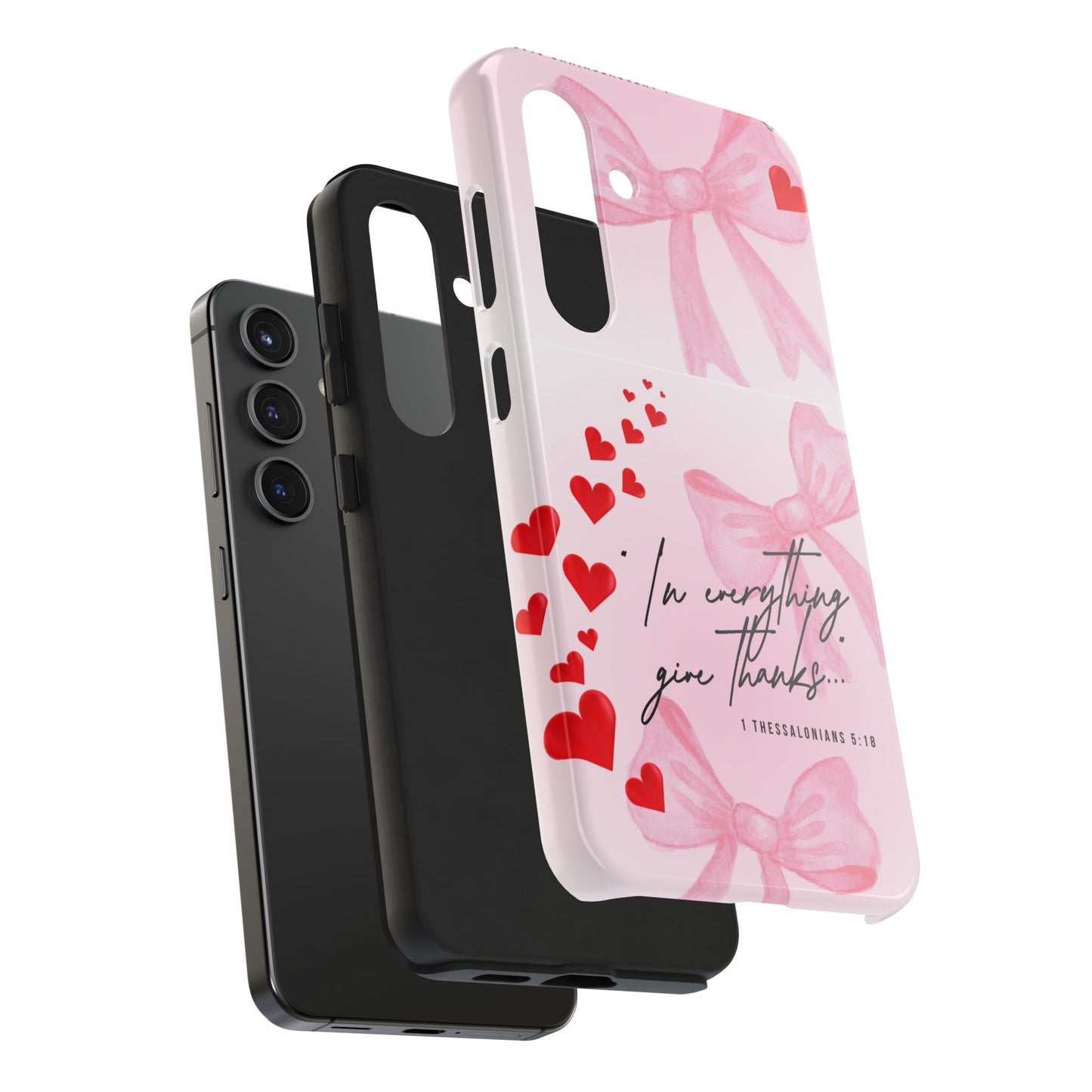 Stylish Tough Phone Cases with Heart Design - Perfect for Gifts, Valentines, Love, Friendship, Personal Expression