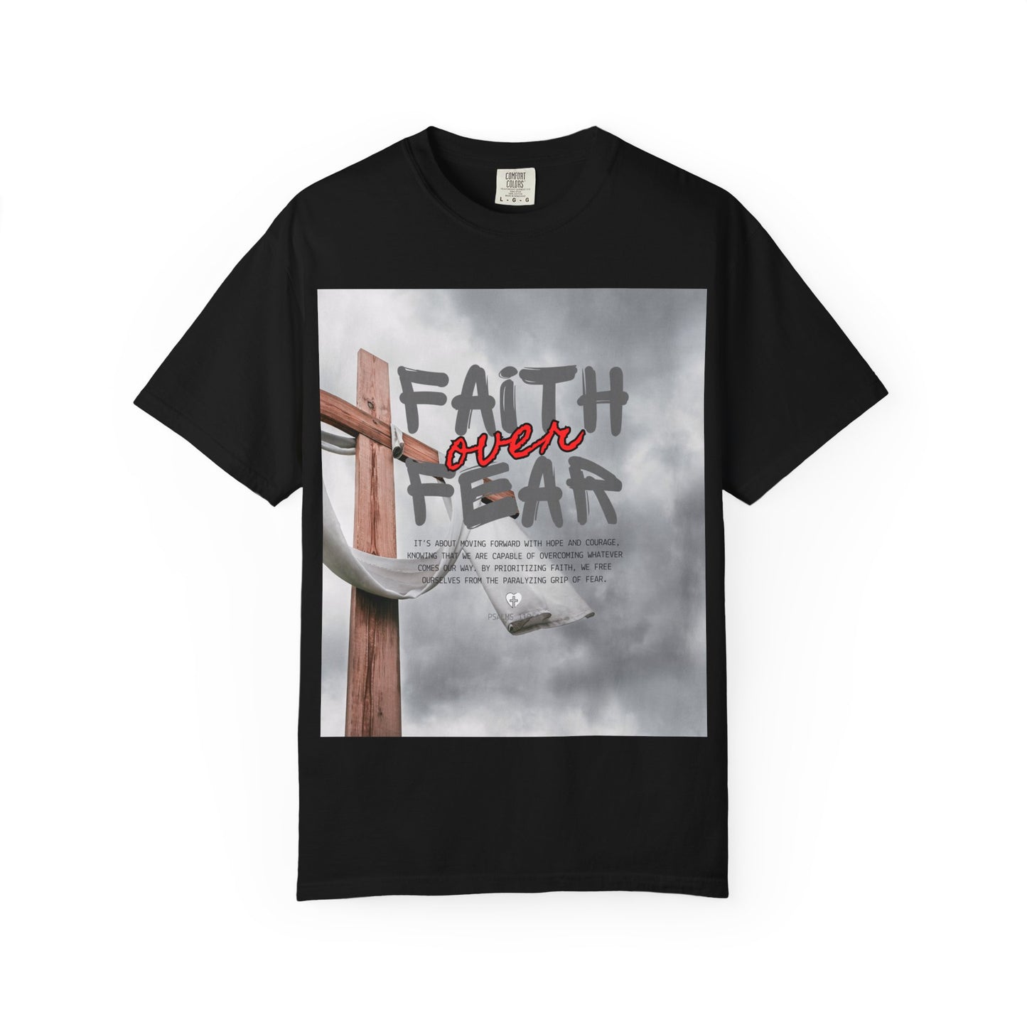 Inspirational T-Shirt - Faith Over Fear, Motivational Shirt for Positive Vibes, Unisex Tee, Gift for Friends or Family, Casual Wear, [...]