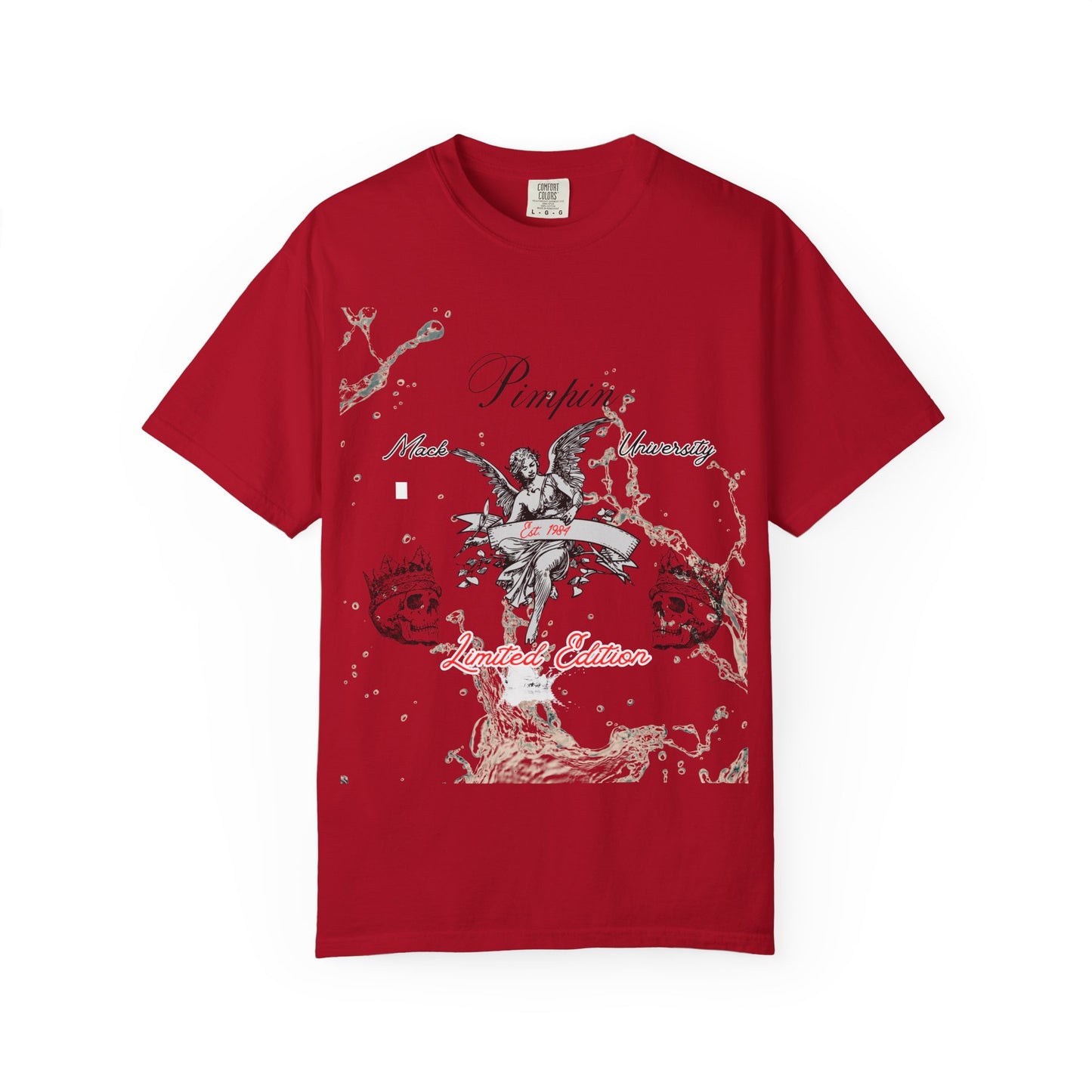 Limited Edition Garment-Dyed Unisex T-shirt with Vintage Angels Design, Casual Streetwear, Unique Gift for Birthdays, Artistic Style, [...]