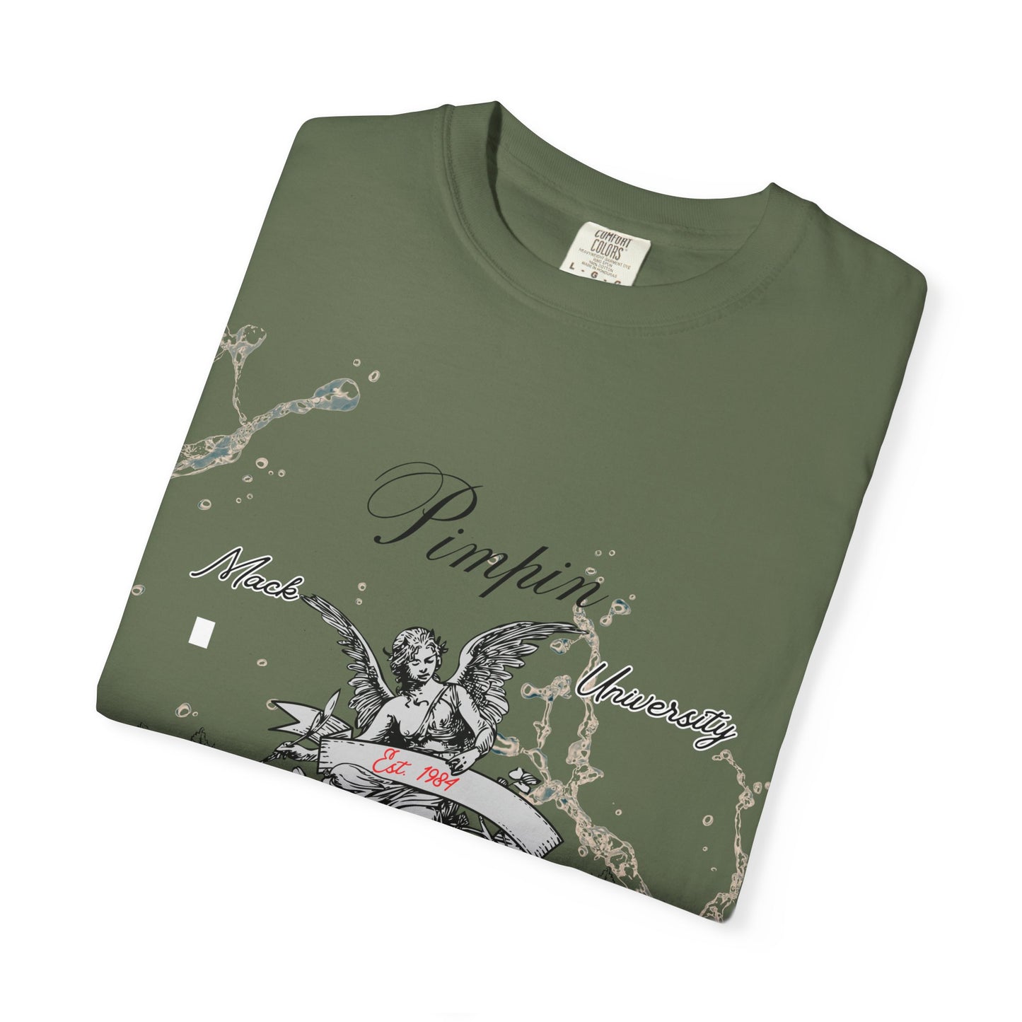 Limited Edition Garment-Dyed Unisex T-shirt with Vintage Angels Design, Casual Streetwear, Unique Gift for Birthdays, Artistic Style, [...]