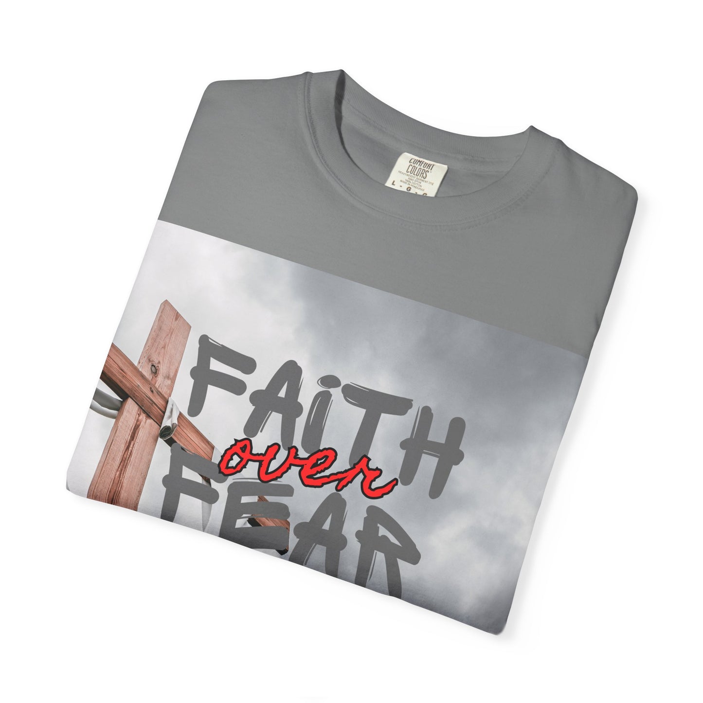 Inspirational T-Shirt - Faith Over Fear, Motivational Shirt for Positive Vibes, Unisex Tee, Gift for Friends or Family, Casual Wear, [...]