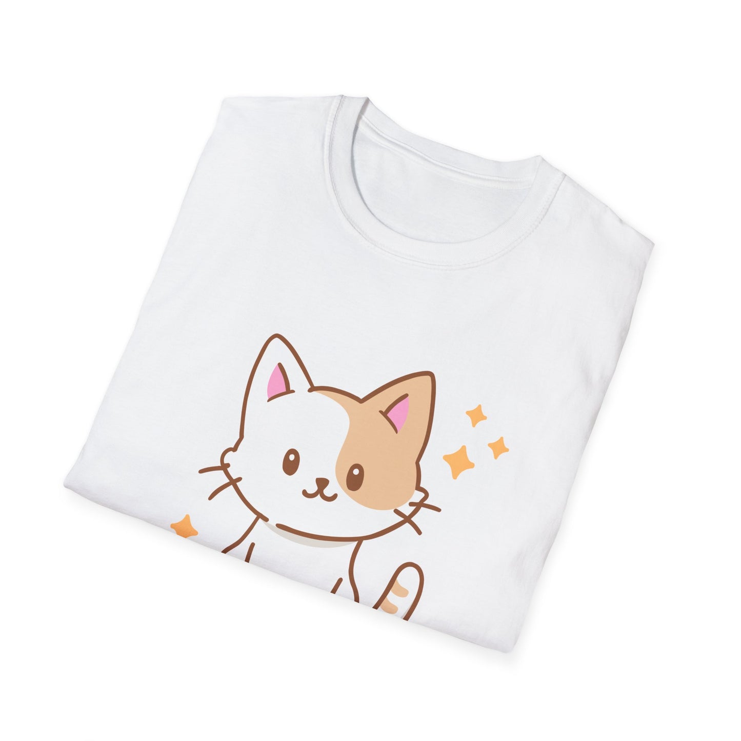 Cute Cat Stay Humble T-Shirt, Unisex Tee, Cat Lover Gift, Funny Pet Shirt, Gifts for Kids & Adults, Everyday Style