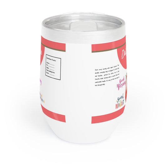 Chic Wine Tumbler for Relaxing Evenings, Perfect for Gifts, Wine Lovers, Parties, and Celebrations