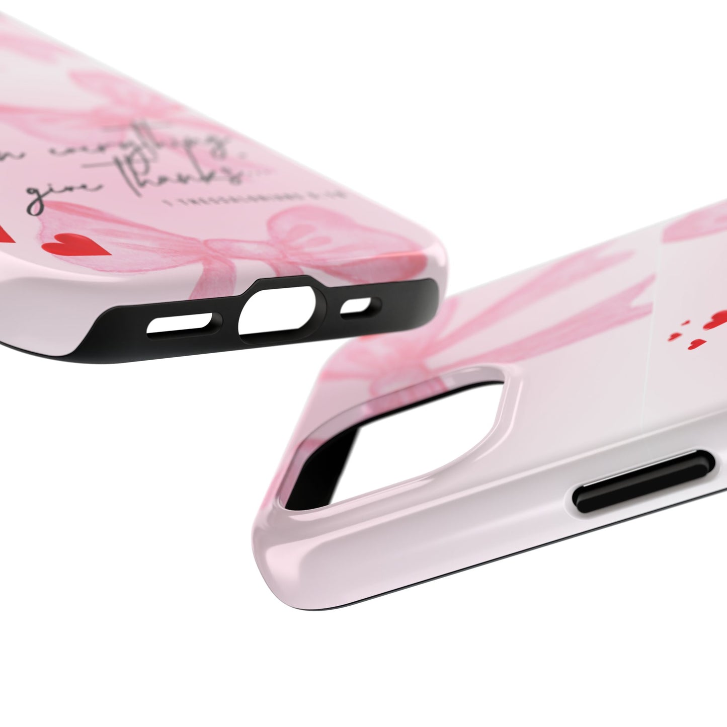 Stylish Tough Phone Cases with Heart Design - Perfect for Gifts, Valentines, Love, Friendship, Personal Expression