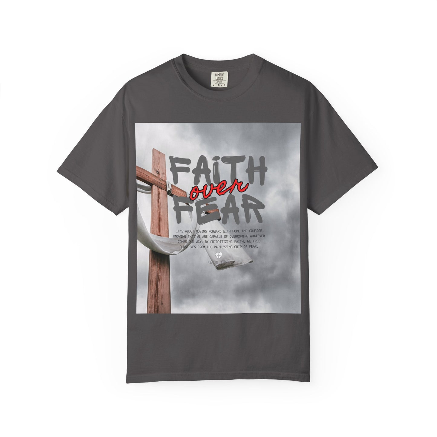 Inspirational T-Shirt - Faith Over Fear, Motivational Shirt for Positive Vibes, Unisex Tee, Gift for Friends or Family, Casual Wear, [...]