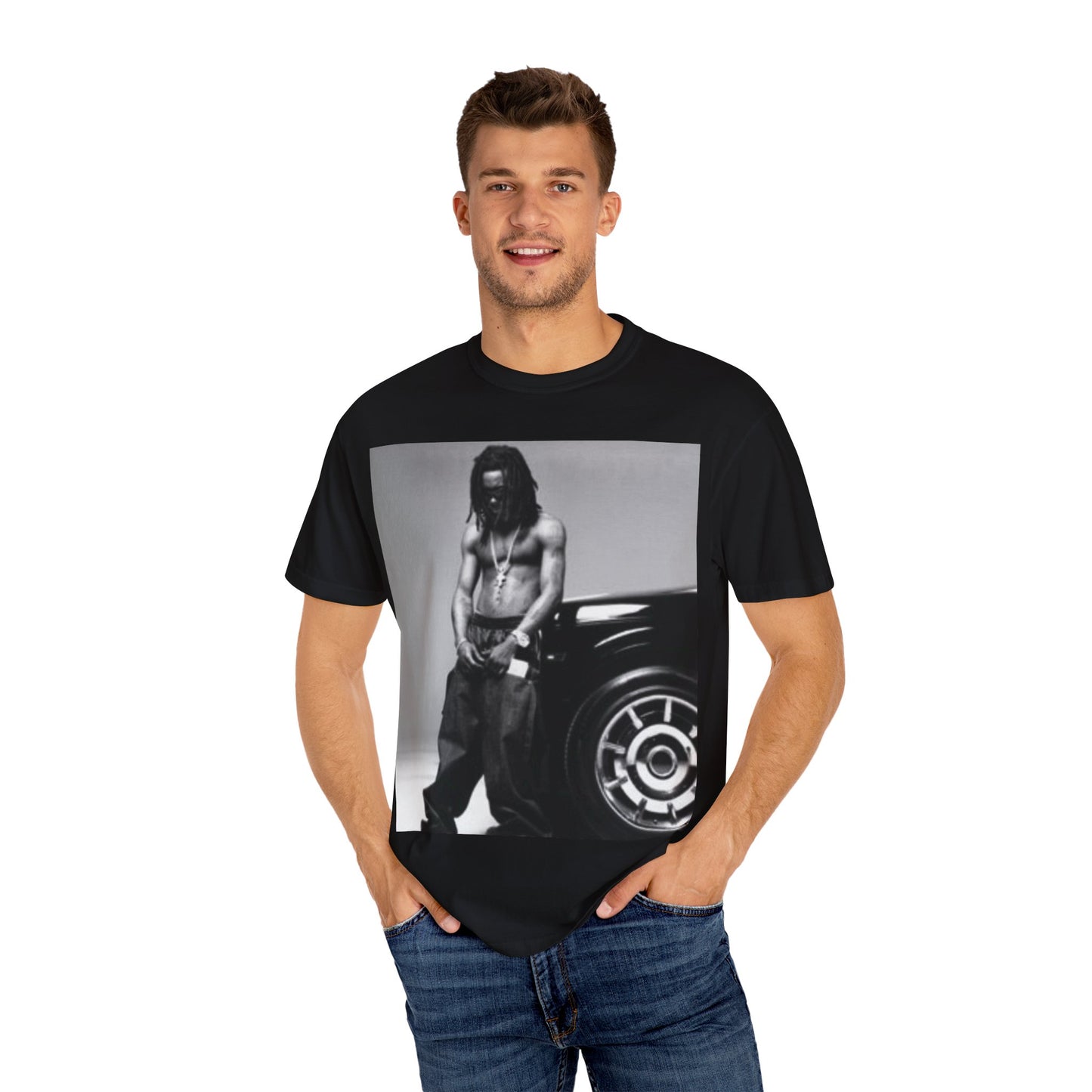 Chic Unisex Graphic Tee, Trendy Streetwear Top, Cool Layering Piece, Perfect Gift for Music Lovers, Urban Fashion Essential