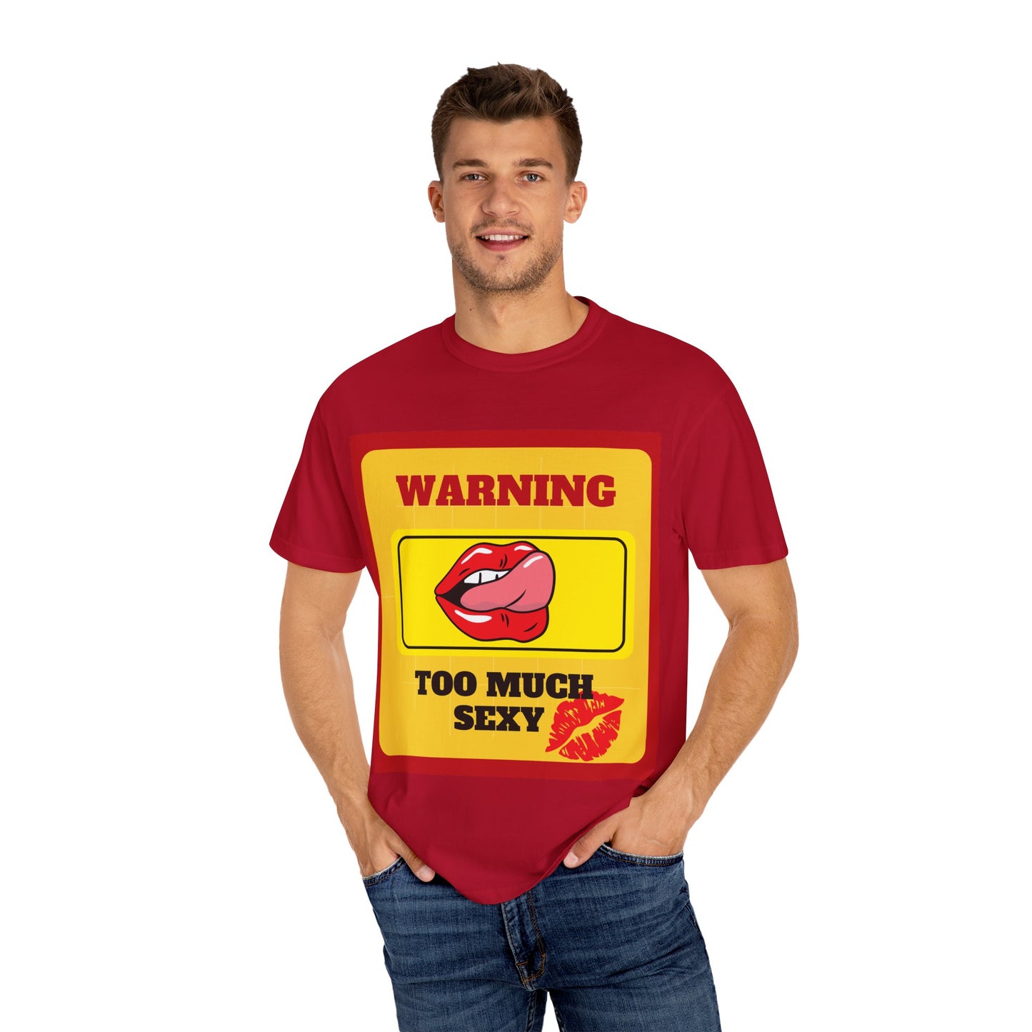 Playful Warning T-shirt, Casual Unisex Tee, Summer Outfit, Gift for Her, Fun Graphic Shirt, Bold Statement Clothing