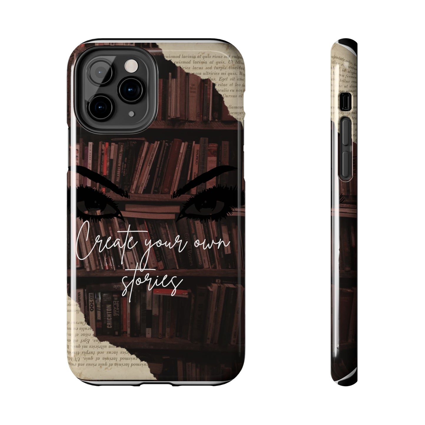 Create Your Own Stories Tough Phone Cases | Literary Phone Cover, Book Lover Gift, Unique Tech Accessory, Personalized Protection, [...]