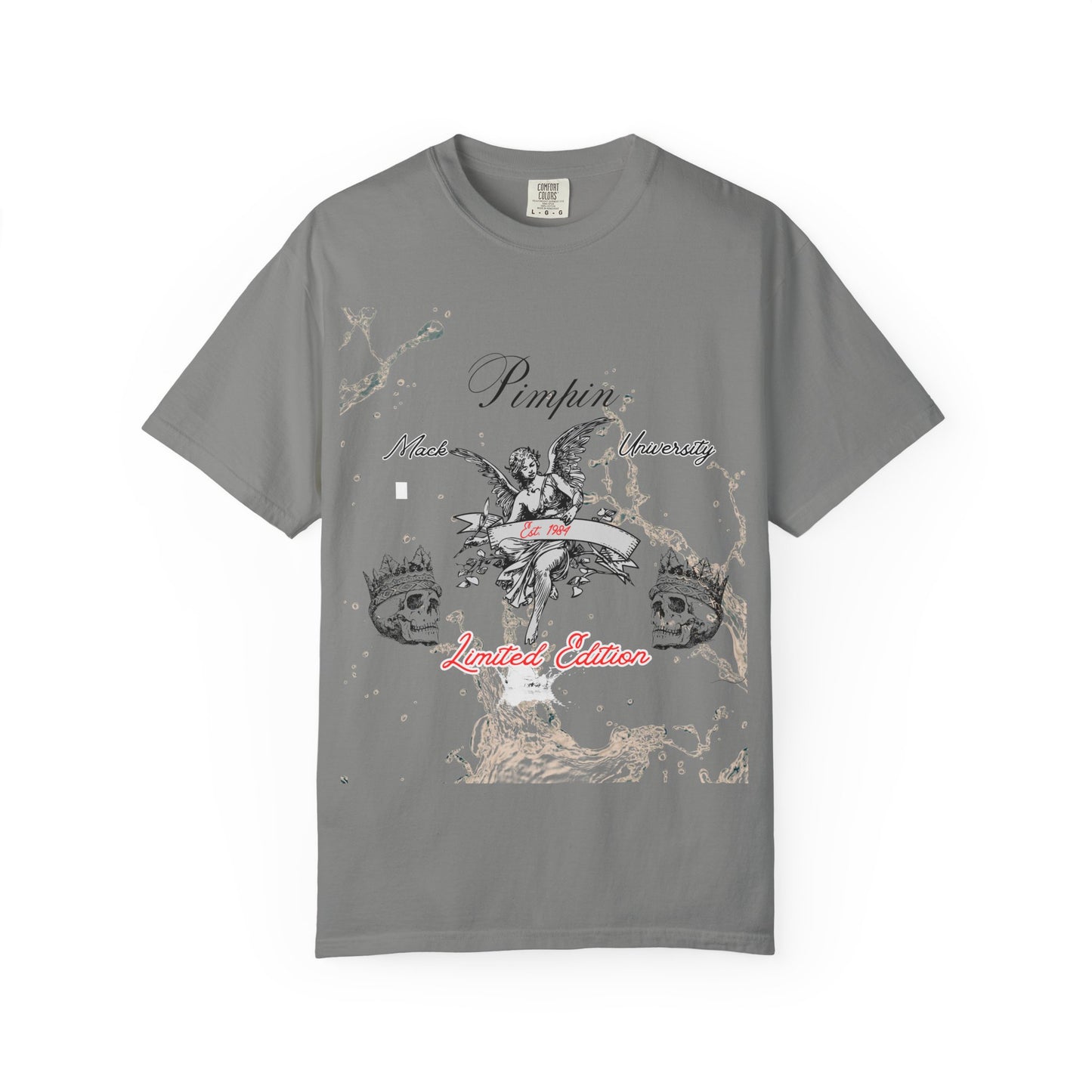 Limited Edition Garment-Dyed Unisex T-shirt with Vintage Angels Design, Casual Streetwear, Unique Gift for Birthdays, Artistic Style, [...]