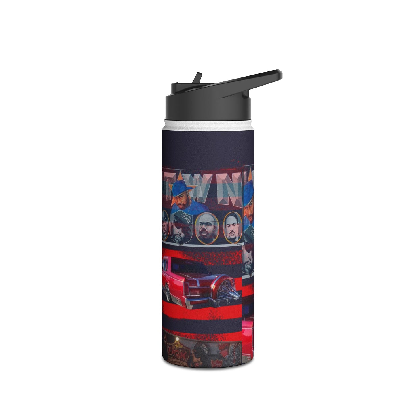 Stainless Steel Water Bottle, Standard Lid