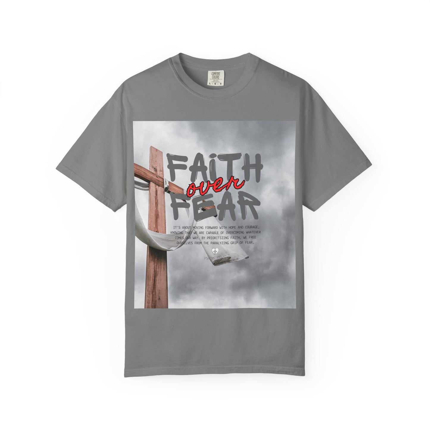 Inspirational T-Shirt - Faith Over Fear, Motivational Shirt for Positive Vibes, Unisex Tee, Gift for Friends or Family, Casual Wear, [...]