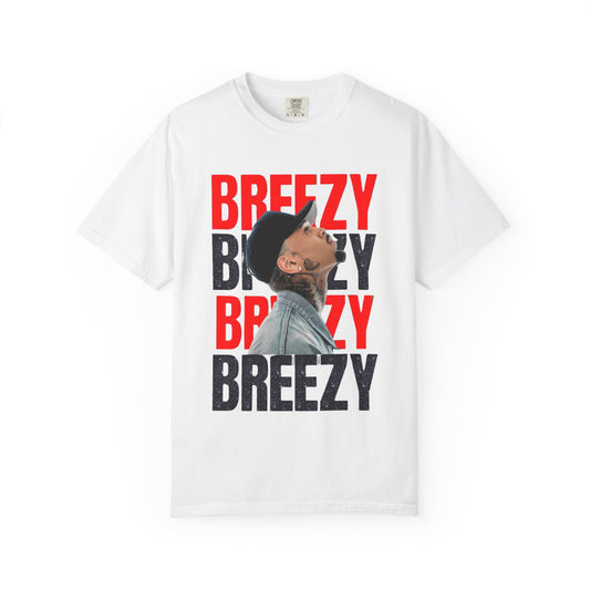 Trendy Unisex Graphic T-Shirt Inspired by Breezy Vibes, Perfect for Casual Wear, Street Fashion, Music Lovers, Gifts