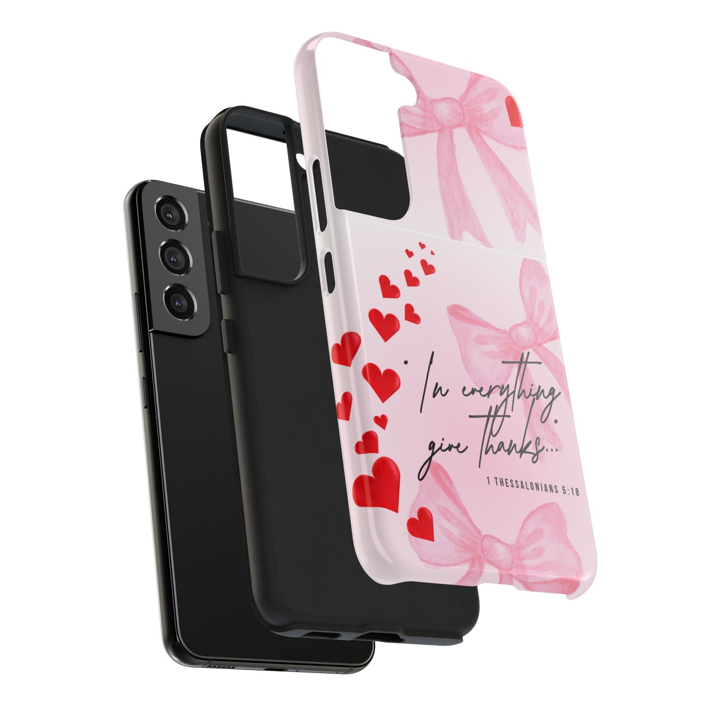 Stylish Tough Phone Cases with Heart Design - Perfect for Gifts, Valentines, Love, Friendship, Personal Expression
