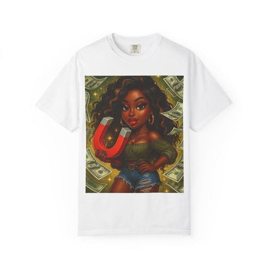 Magnet Money T-Shirt, Unisex Gift, Fashionable Tee, Casual Wear, Unique Graphic Design, Birthday, Motivational Apparel