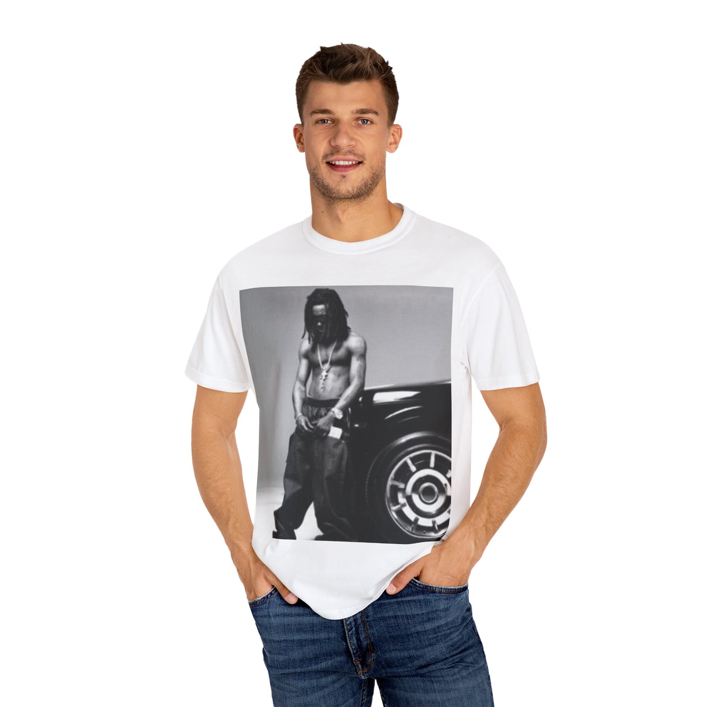 Chic Unisex Graphic Tee, Trendy Streetwear Top, Cool Layering Piece, Perfect Gift for Music Lovers, Urban Fashion Essential
