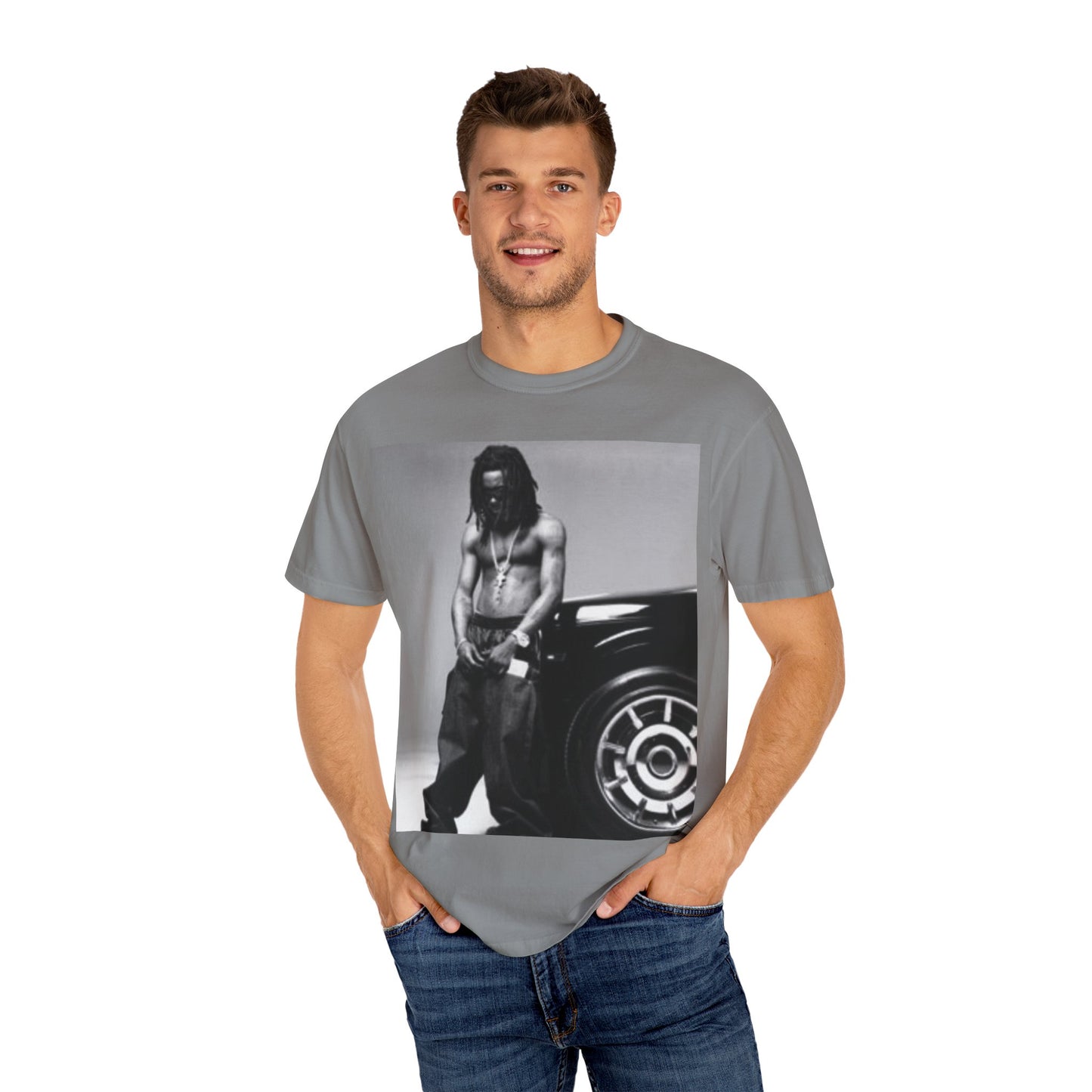 Chic Unisex Graphic Tee, Trendy Streetwear Top, Cool Layering Piece, Perfect Gift for Music Lovers, Urban Fashion Essential