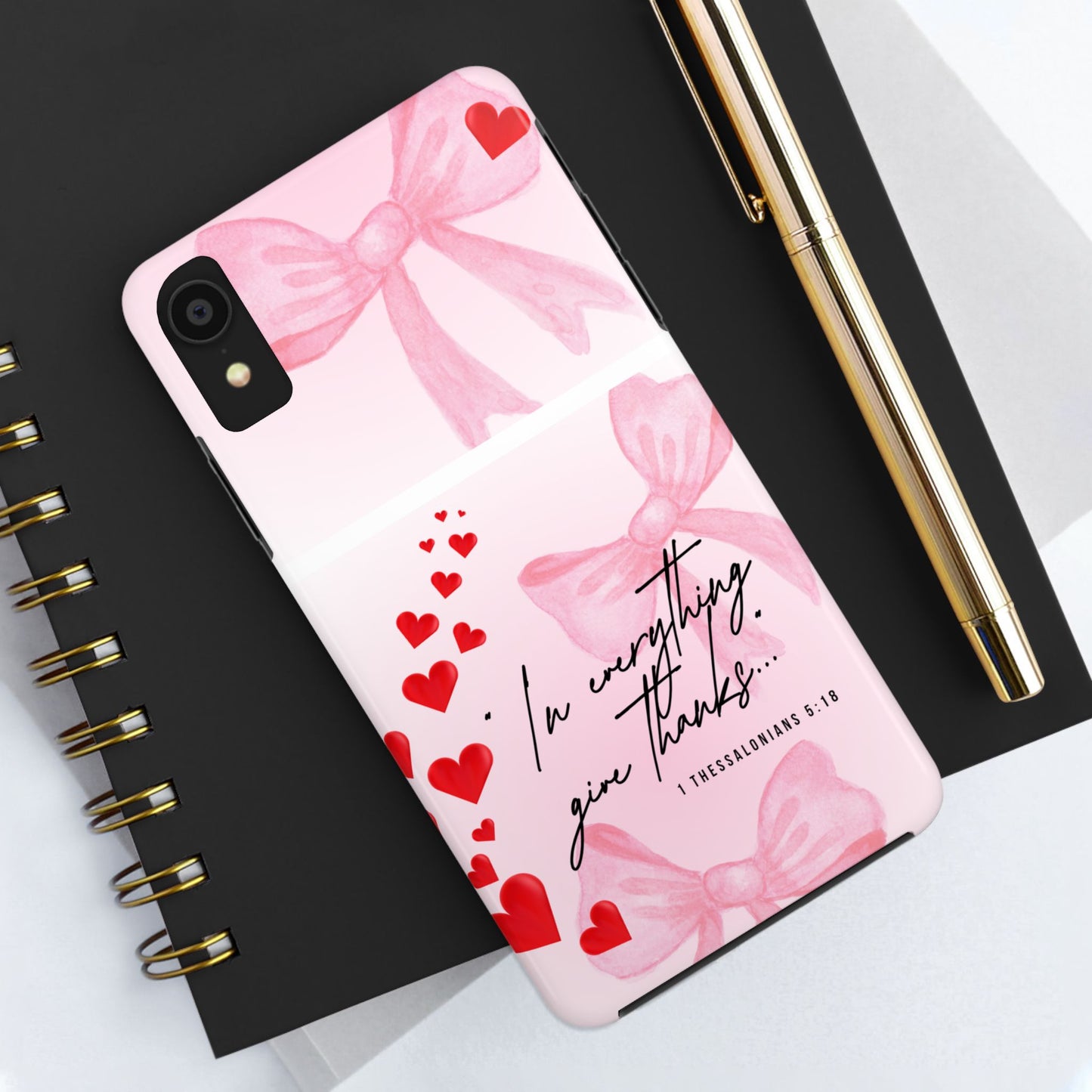 Stylish Tough Phone Cases with Heart Design - Perfect for Gifts, Valentines, Love, Friendship, Personal Expression