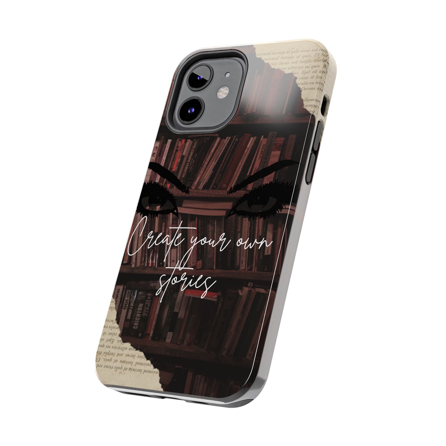 Create Your Own Stories Tough Phone Cases | Literary Phone Cover, Book Lover Gift, Unique Tech Accessory, Personalized Protection, [...]