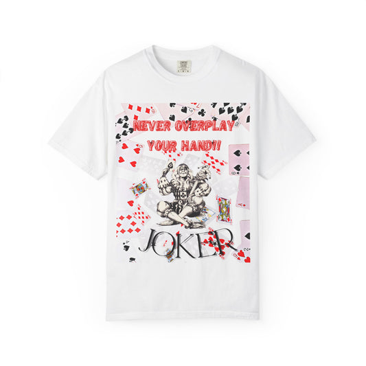Joker Graphic Tee, Casual Streetwear T-Shirt, Unique Gift for Gamers, Fun Fashion Statement, Perfect for Parties