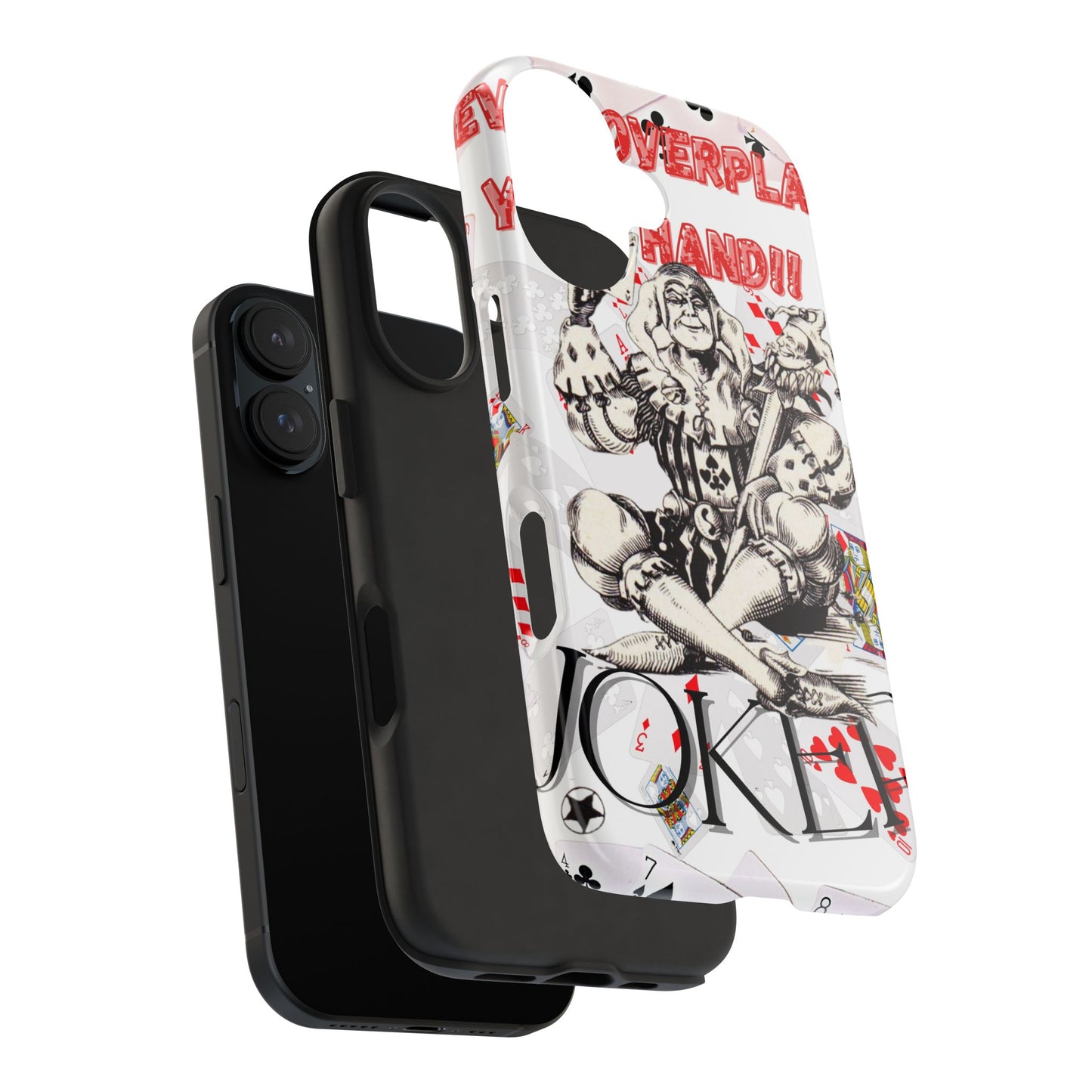 Bold Joker Phone Case - Unique Tough Cover for Gamers, Stylish Protection, Gift for Card Players, Fun Design for Phone Lovers