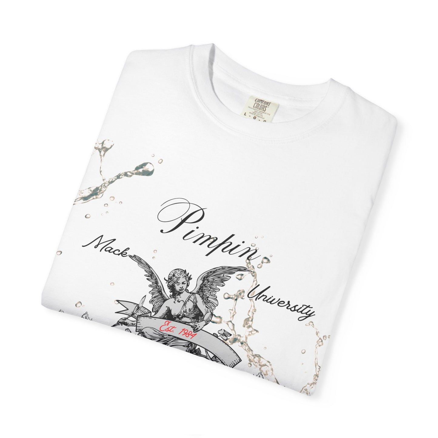 Limited Edition Garment-Dyed Unisex T-shirt with Vintage Angels Design, Casual Streetwear, Unique Gift for Birthdays, Artistic Style, [...]