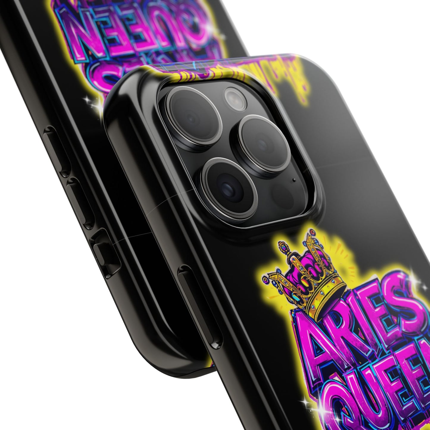 Aries Queen Tough Phone Cases - Vivid Design, Durable Protection, Aries Gifts, Astrology Accessories, Colorful Phone Cover