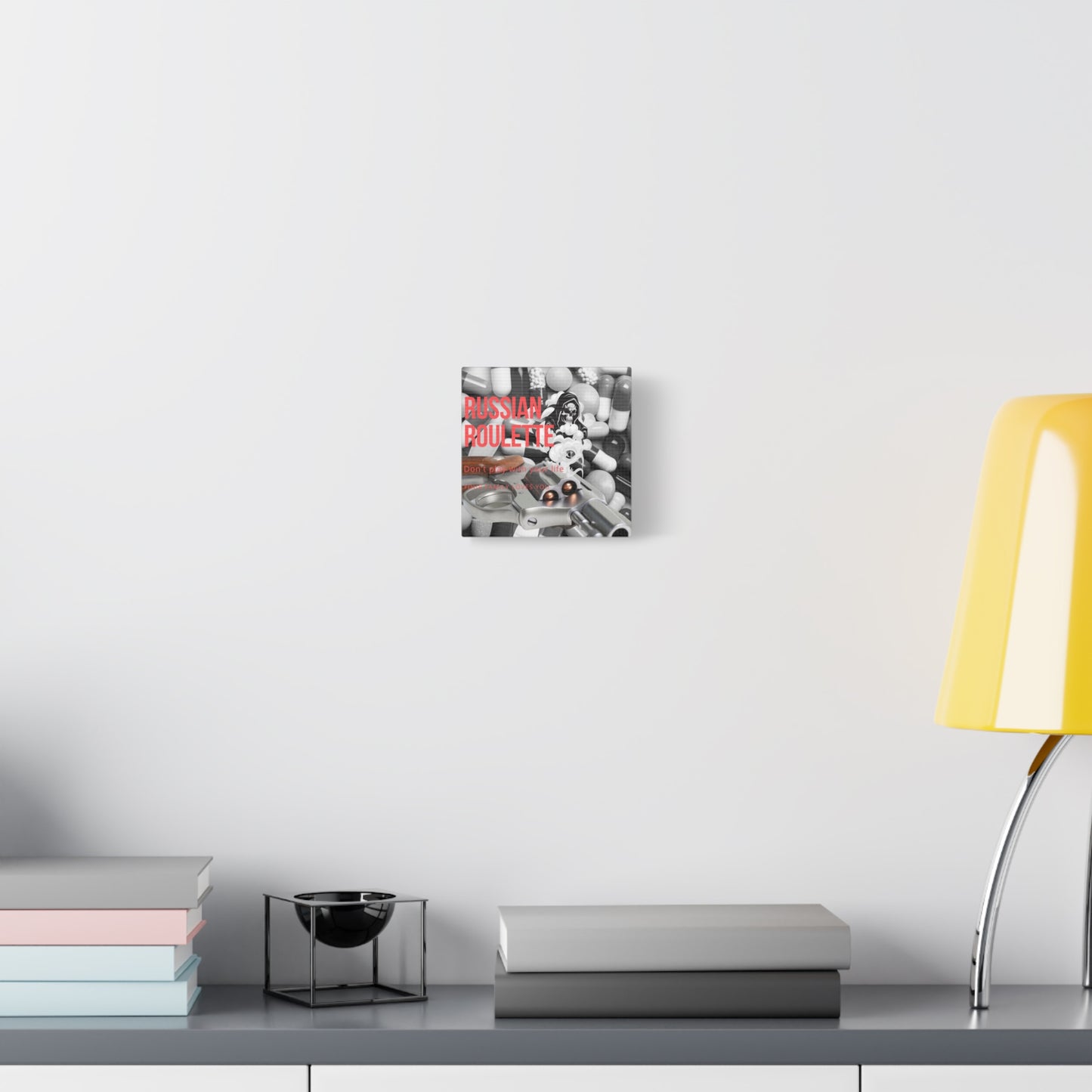 Bold Message Canvas Art, Wall Decor for Awareness, Mental Health Awareness, Home Office Decor, Unique Gift Idea