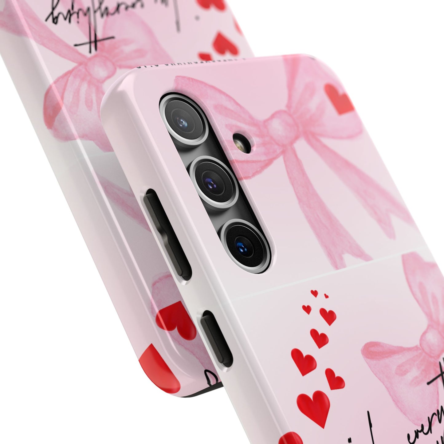 Stylish Tough Phone Cases with Heart Design - Perfect for Gifts, Valentines, Love, Friendship, Personal Expression