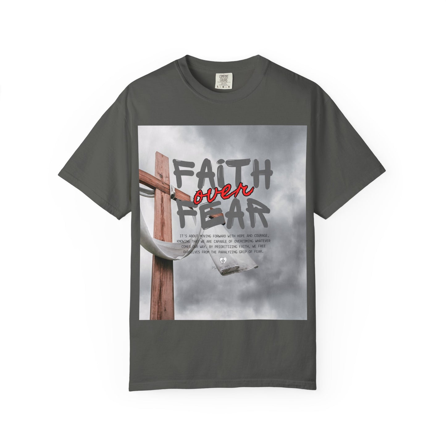 Inspirational T-Shirt - Faith Over Fear, Motivational Shirt for Positive Vibes, Unisex Tee, Gift for Friends or Family, Casual Wear, [...]
