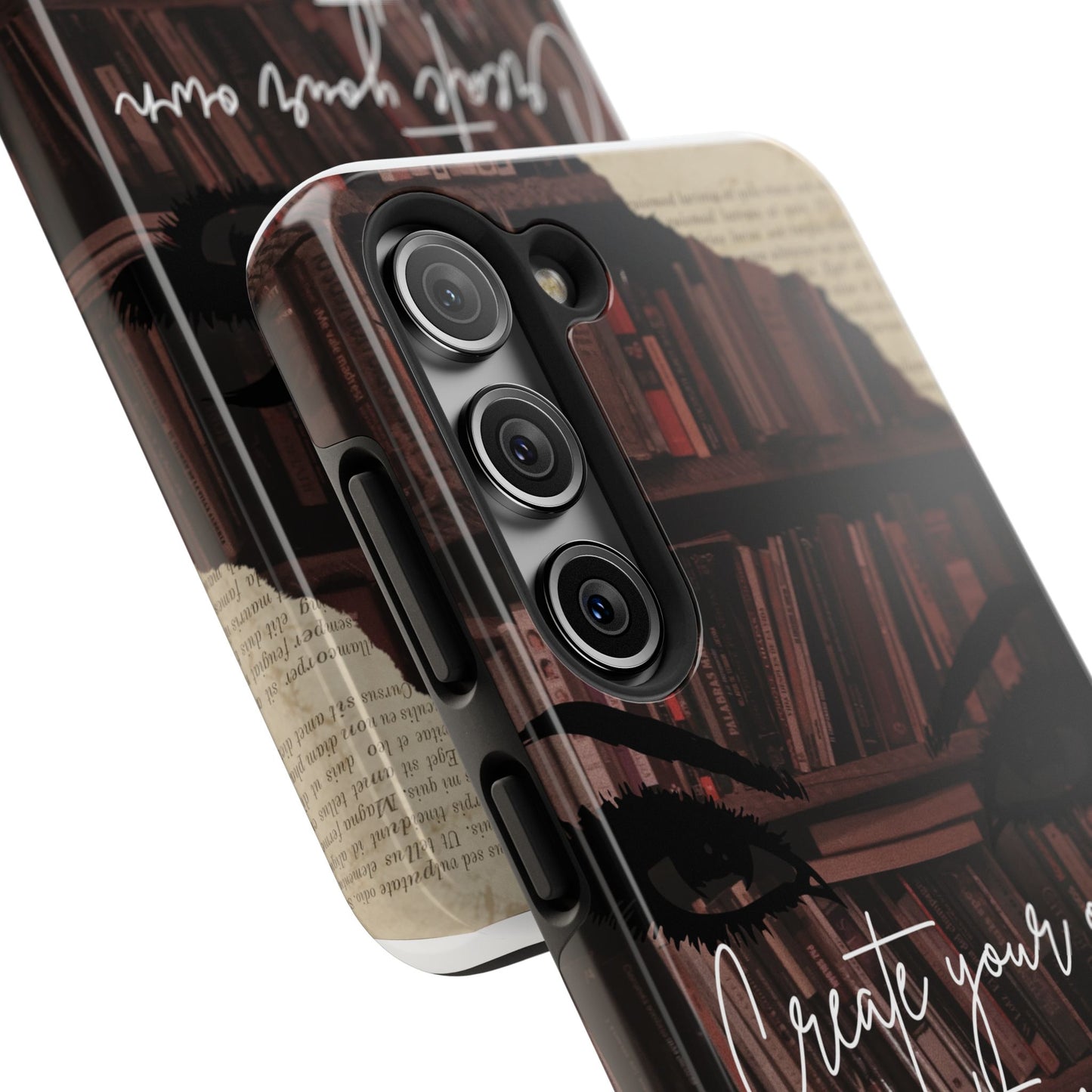 Create Your Own Stories Tough Phone Cases | Literary Phone Cover, Book Lover Gift, Unique Tech Accessory, Personalized Protection, [...]