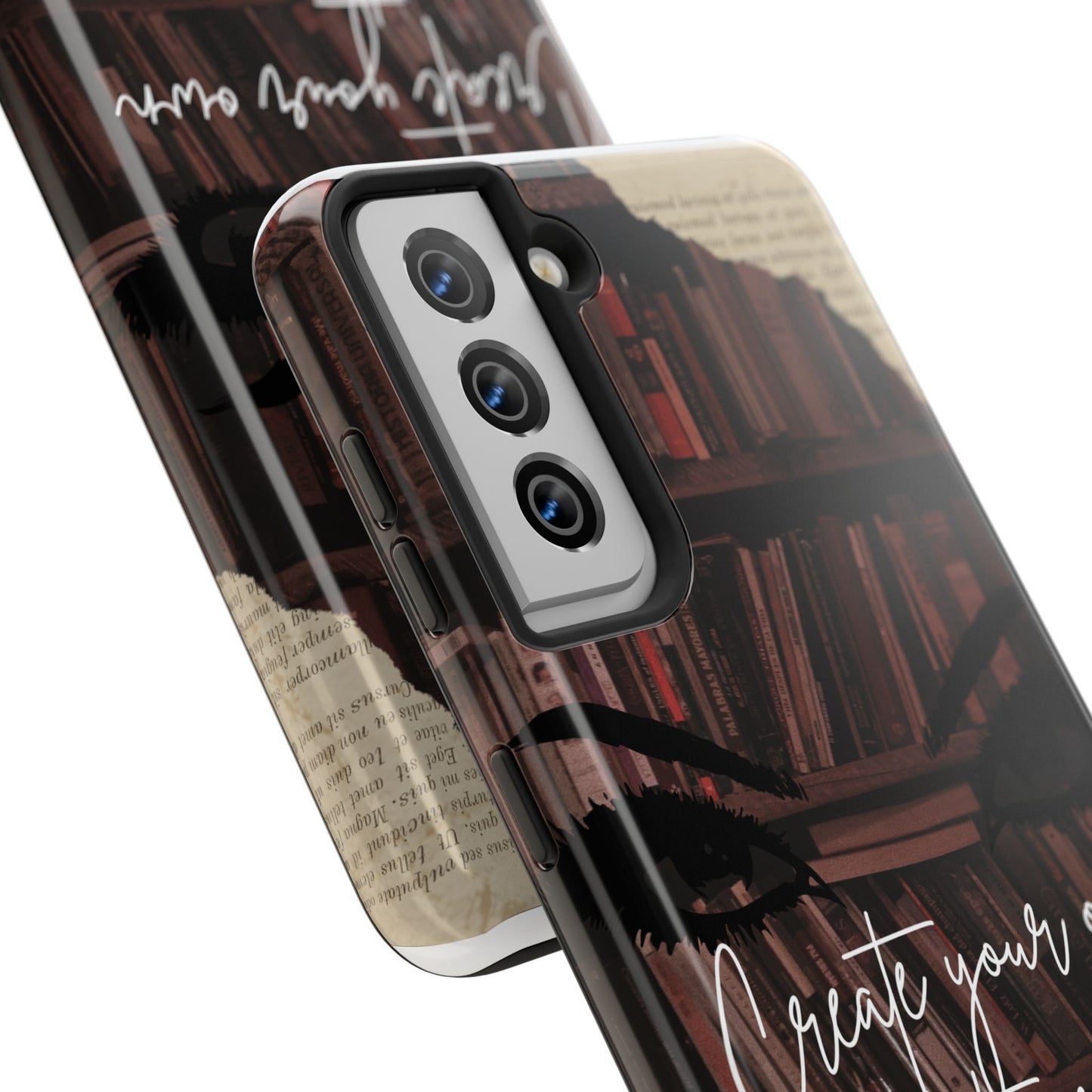 Create Your Own Stories Tough Phone Cases | Literary Phone Cover, Book Lover Gift, Unique Tech Accessory, Personalized Protection, [...]
