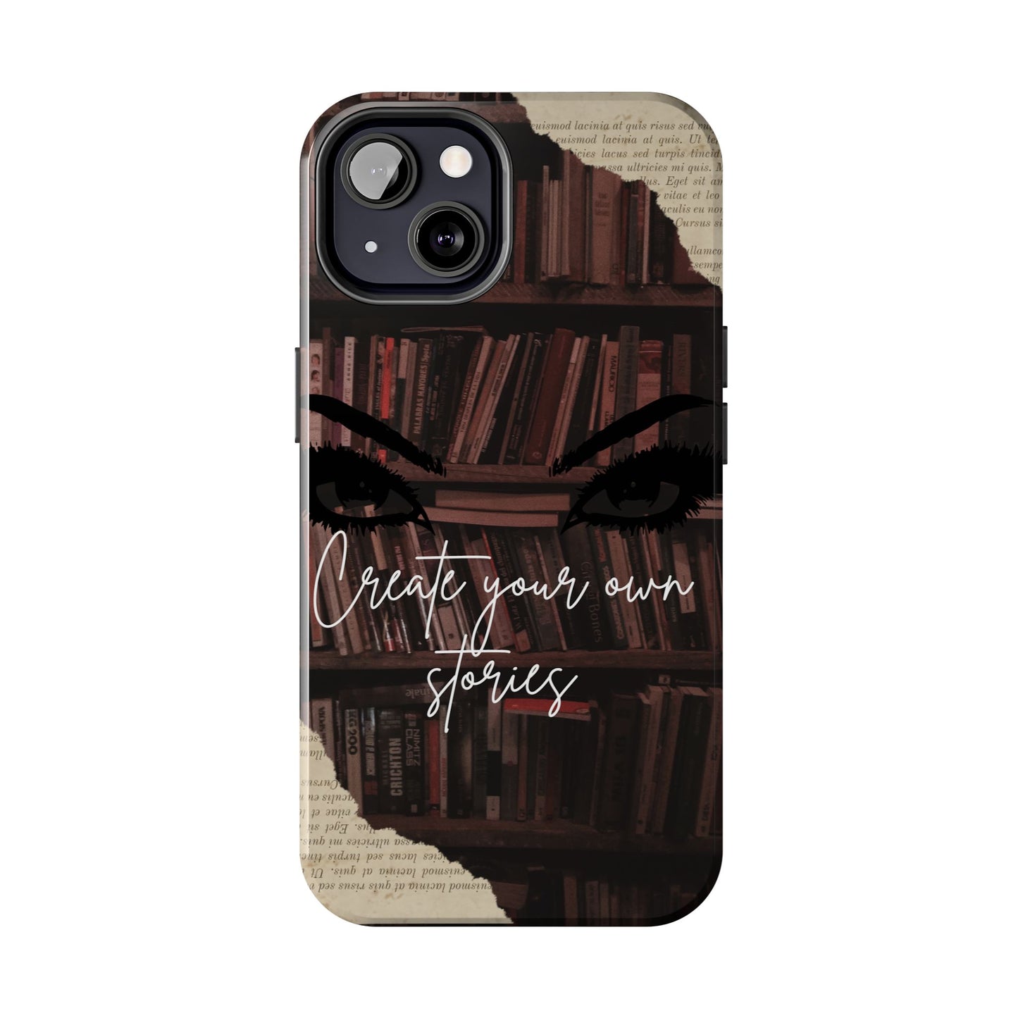 Create Your Own Stories Tough Phone Cases | Literary Phone Cover, Book Lover Gift, Unique Tech Accessory, Personalized Protection, [...]