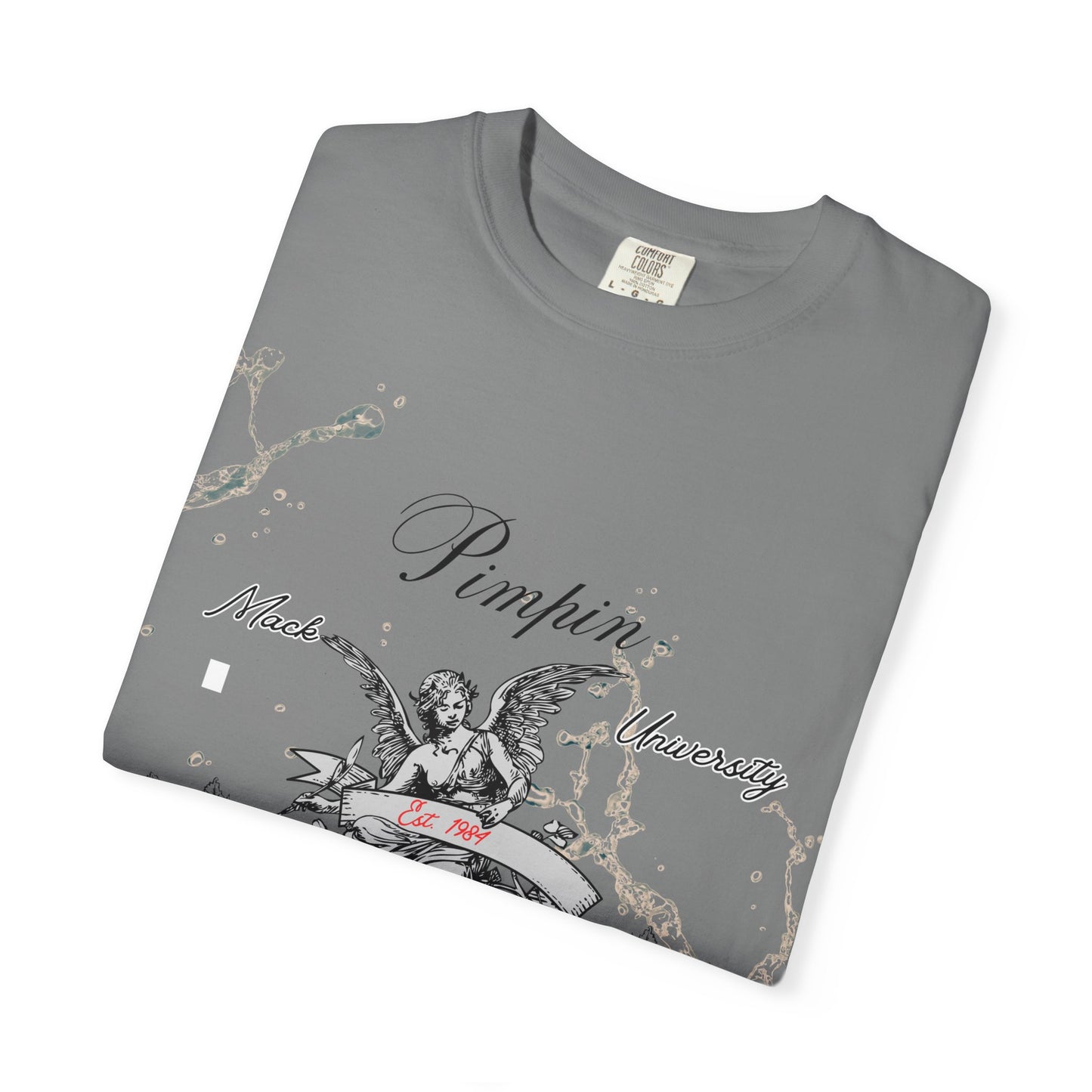 Limited Edition Garment-Dyed Unisex T-shirt with Vintage Angels Design, Casual Streetwear, Unique Gift for Birthdays, Artistic Style, [...]