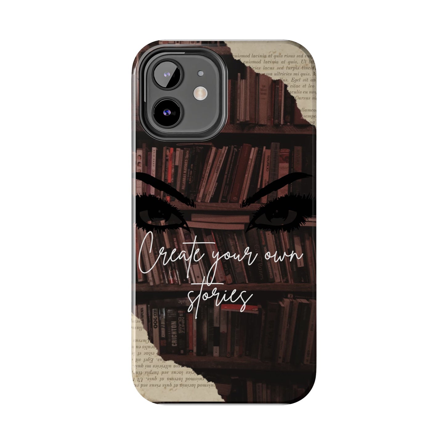 Create Your Own Stories Tough Phone Cases | Literary Phone Cover, Book Lover Gift, Unique Tech Accessory, Personalized Protection, [...]