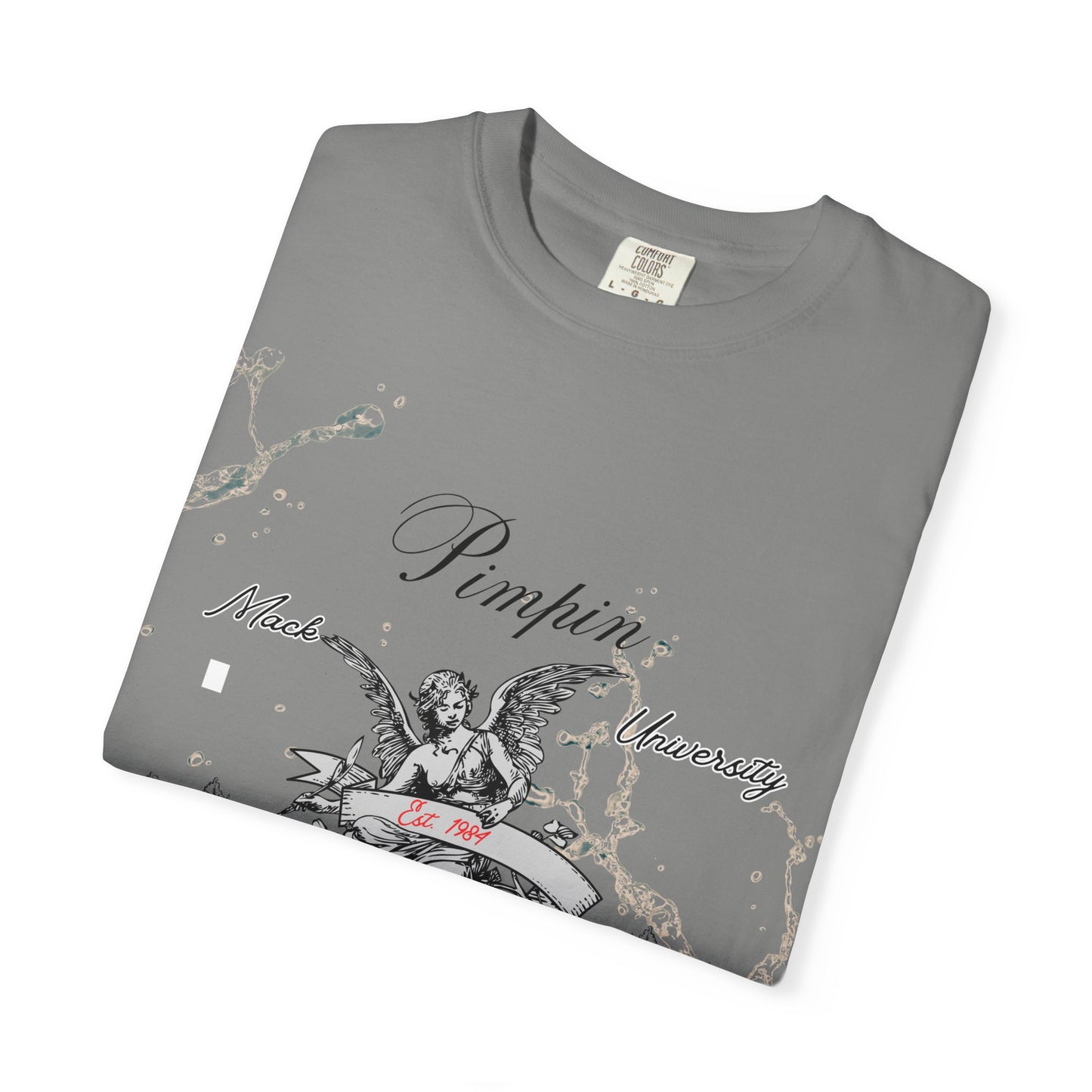 Limited Edition Garment-Dyed Unisex T-shirt with Vintage Angels Design, Casual Streetwear, Unique Gift for Birthdays, Artistic Style, [...]
