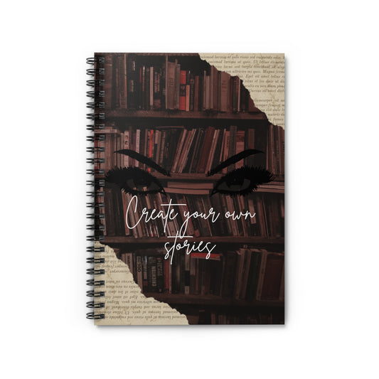 Dreamy Spiral Notebook for Writers, Journal, Note Taking, Gift for Book Lovers, Creative Journal, School Supplies