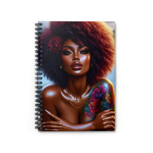 Artistic Spiral Notebook - Vibrant Design for Inspiration, Writing, Journaling, Sketching, Gift for Creatives