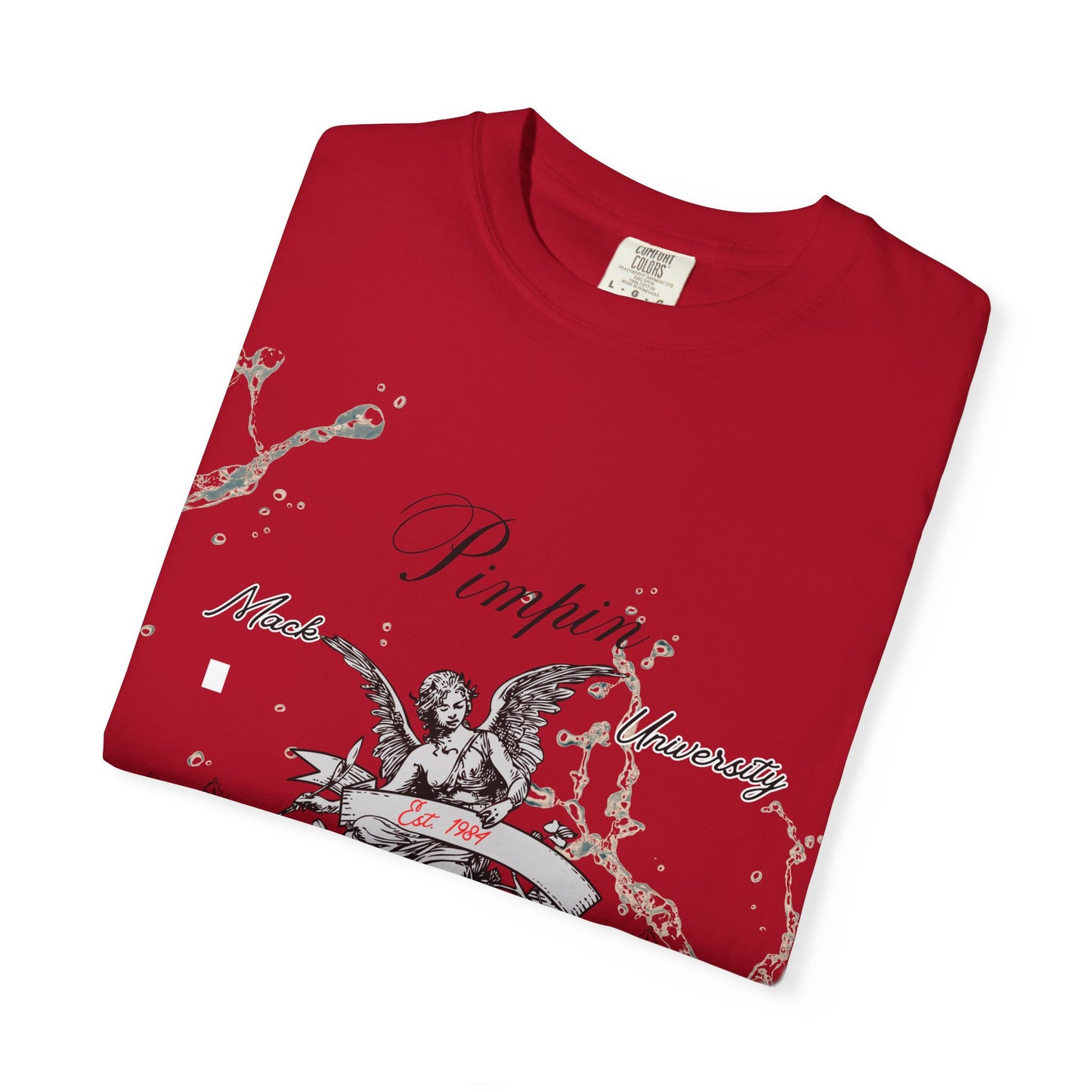 Limited Edition Garment-Dyed Unisex T-shirt with Vintage Angels Design, Casual Streetwear, Unique Gift for Birthdays, Artistic Style, [...]