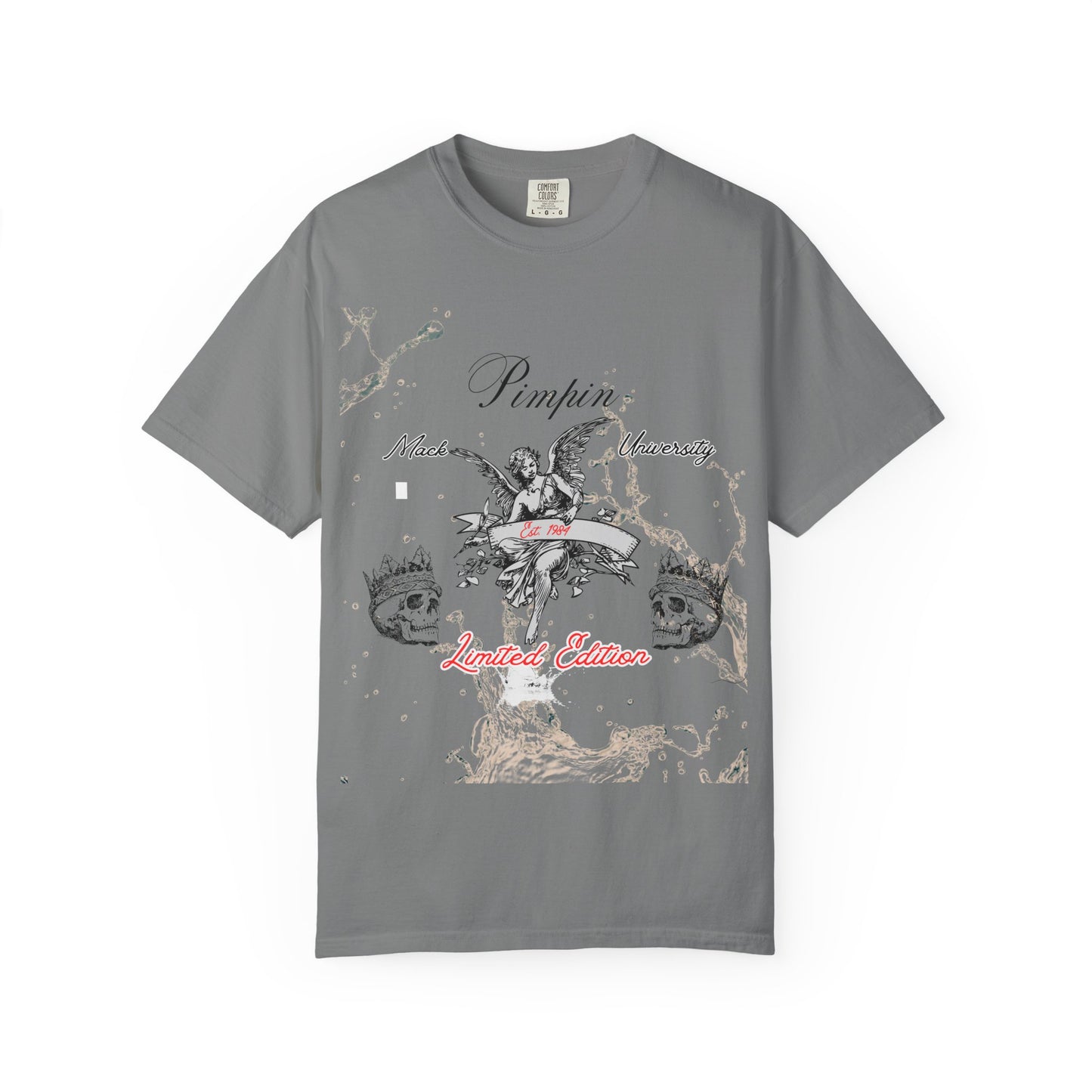 Limited Edition Garment-Dyed Unisex T-shirt with Vintage Angels Design, Casual Streetwear, Unique Gift for Birthdays, Artistic Style, [...]