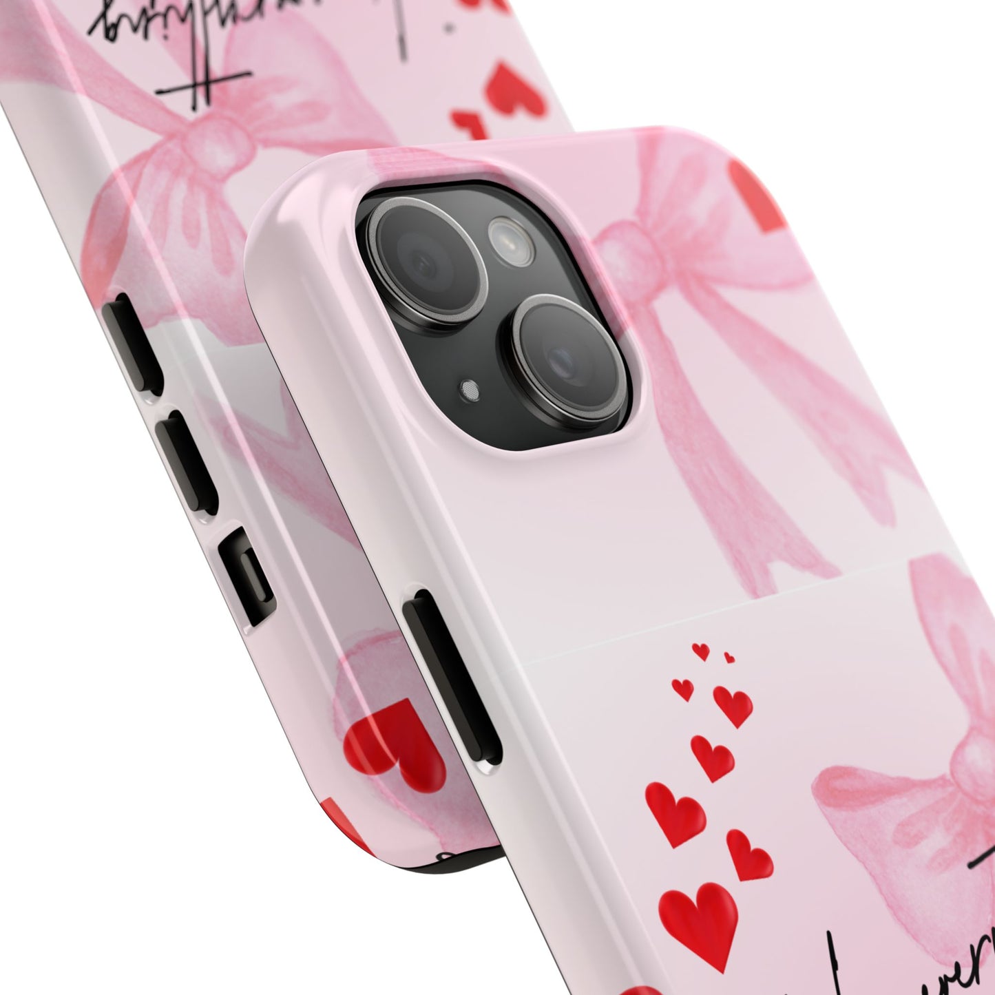 Stylish Tough Phone Cases with Heart Design - Perfect for Gifts, Valentines, Love, Friendship, Personal Expression