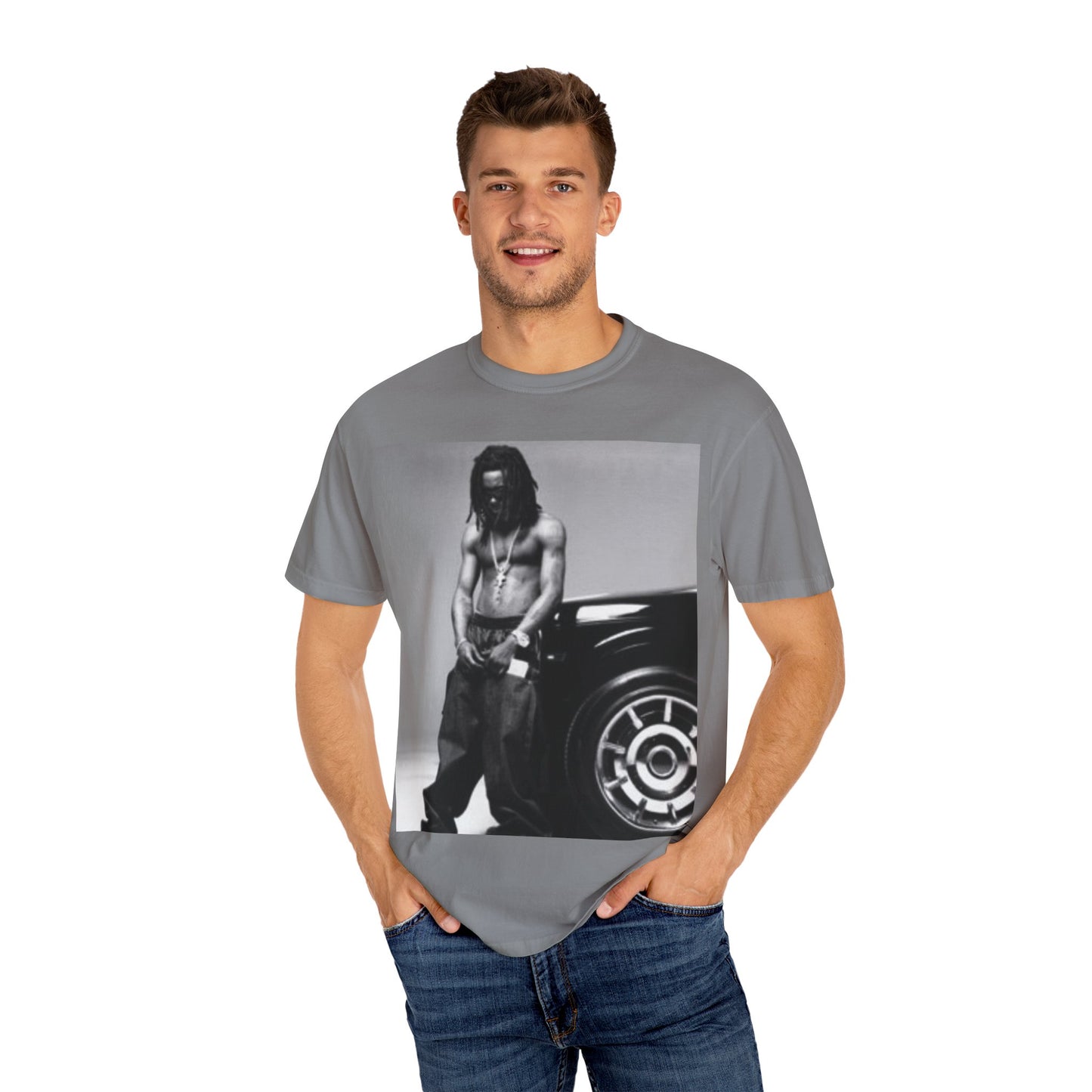 Chic Unisex Graphic Tee, Trendy Streetwear Top, Cool Layering Piece, Perfect Gift for Music Lovers, Urban Fashion Essential
