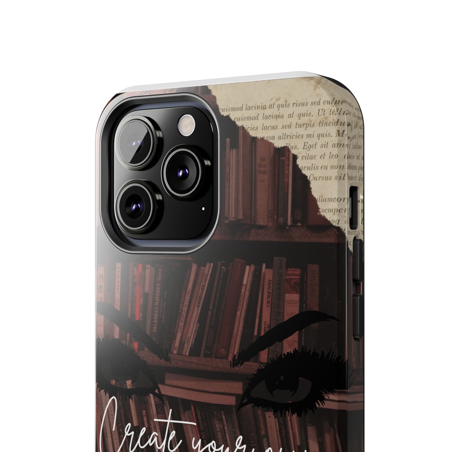 Create Your Own Stories Tough Phone Cases | Literary Phone Cover, Book Lover Gift, Unique Tech Accessory, Personalized Protection, [...]