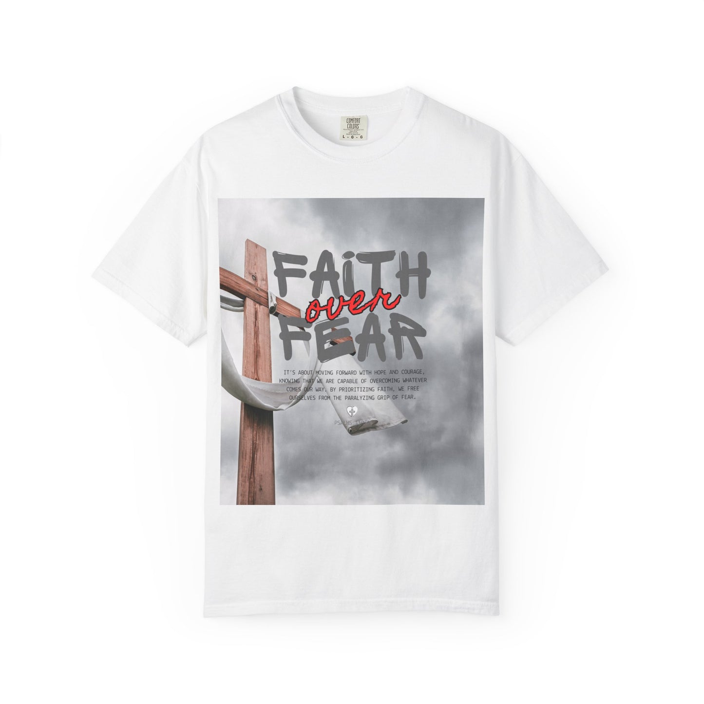 Inspirational T-Shirt - Faith Over Fear, Motivational Shirt for Positive Vibes, Unisex Tee, Gift for Friends or Family, Casual Wear, [...]
