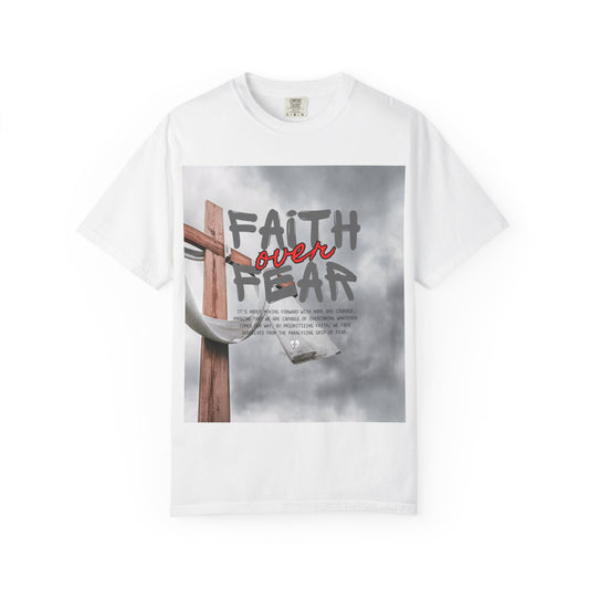 Inspirational T-Shirt - Faith Over Fear, Motivational Shirt for Positive Vibes, Unisex Tee, Gift for Friends or Family, Casual Wear, [...]
