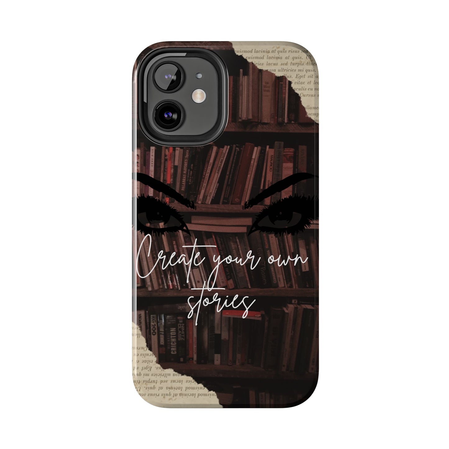 Create Your Own Stories Tough Phone Cases | Literary Phone Cover, Book Lover Gift, Unique Tech Accessory, Personalized Protection, [...]