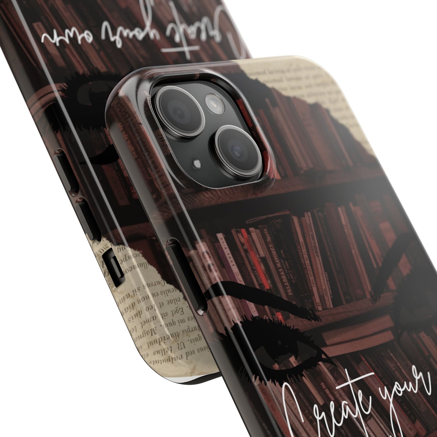 Create Your Own Stories Tough Phone Cases | Literary Phone Cover, Book Lover Gift, Unique Tech Accessory, Personalized Protection, [...]