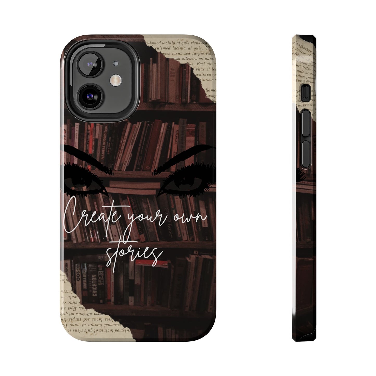 Create Your Own Stories Tough Phone Cases | Literary Phone Cover, Book Lover Gift, Unique Tech Accessory, Personalized Protection, [...]